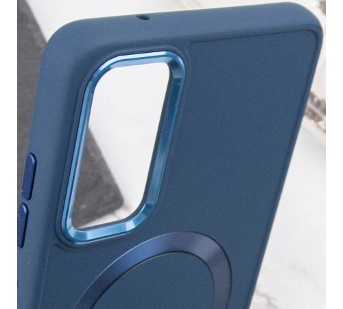 TPU чохол Bonbon Metal Style with MagSafe для Samsung Galaxy S24+ Синій / Cosmos Blue TPU чохол Bonbon Metal Style with MagSafe для Samsung Galaxy S24+ Синій / Cosmos Blue