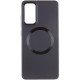 TPU чохол Bonbon Metal Style with MagSafe для Samsung Galaxy S24+ Чорний / Black