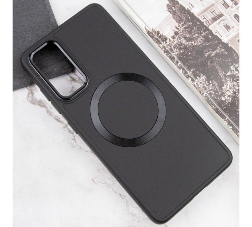 TPU чохол Bonbon Metal Style with MagSafe для Samsung Galaxy S24+ Чорний / Black TPU чохол Bonbon Metal Style with MagSafe для Samsung Galaxy S24+ Чорний / Black