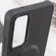 TPU чохол Bonbon Metal Style with MagSafe для Samsung Galaxy S24+ Чорний / Black