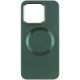 TPU чохол Bonbon Metal Style with MagSafe для Xiaomi 14 Зелений / Army Green