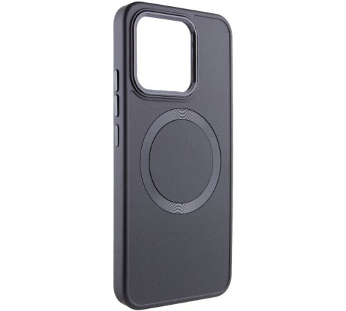 TPU чохол Bonbon Metal Style with MagSafe для Xiaomi 14 Чорний / Black TPU чохол Bonbon Metal Style with MagSafe для Xiaomi 14 Чорний / Black
