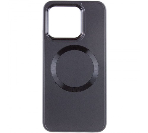 TPU чохол Bonbon Metal Style with MagSafe для Xiaomi 14 Чорний / Black TPU чохол Bonbon Metal Style with MagSafe для Xiaomi 14 Чорний / Black
