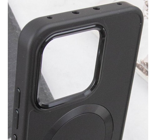 TPU чохол Bonbon Metal Style with MagSafe для Xiaomi 14 Чорний / Black TPU чохол Bonbon Metal Style with MagSafe для Xiaomi 14 Чорний / Black