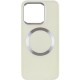 TPU чохол Bonbon Metal Style with MagSafe для Xiaomi 14 Білий / White