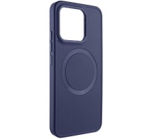 TPU чохол Bonbon Metal Style with MagSafe для Xiaomi 14 Pro Синій / Cosmos Blue
