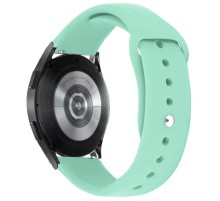 Силіконовий ремінець Sport для Smart Watch 22mm Бірюзовий / Light Turquoise
