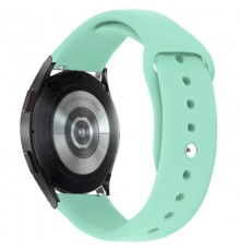 Силіконовий ремінець Sport для Smart Watch 22mm Бірюзовий / Light Turquoise