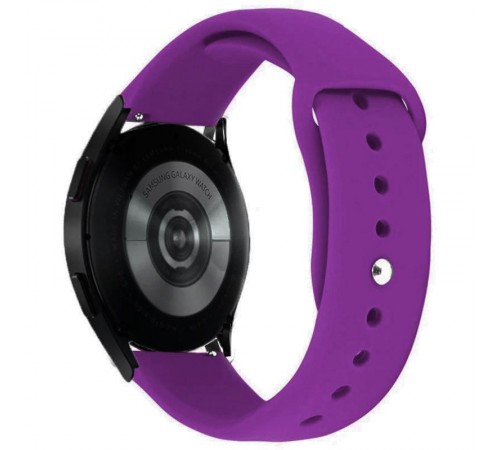Силіконовий ремінець Sport для Smart Watch 22mm Фіолетовий / Dark Purple Силіконовий ремінець Sport для Smart Watch 22mm Фіолетовий / Dark Purple