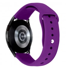 Силіконовий ремінець Sport для Smart Watch 22mm Фіолетовий / Grape