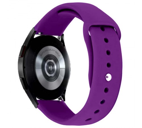 Силіконовий ремінець Sport для Smart Watch 22mm Фіолетовий / Grape