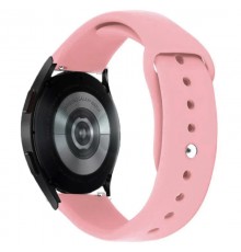 Силіконовий ремінець Sport для Smart Watch 22mm Рожевий / Light pink