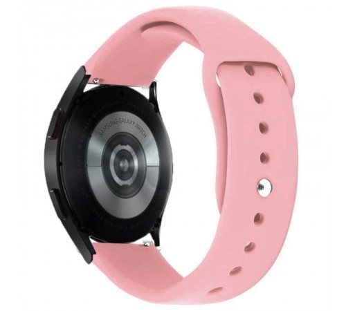 Силіконовий ремінець Sport для Smart Watch 22mm Рожевий / Light pink Силіконовий ремінець Sport для Smart Watch 22mm Рожевий / Light pink