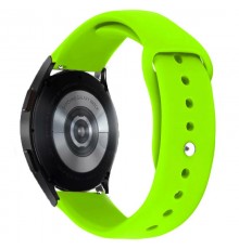 Силіконовий ремінець Sport для Smart Watch 22mm Салатовий / Neon green