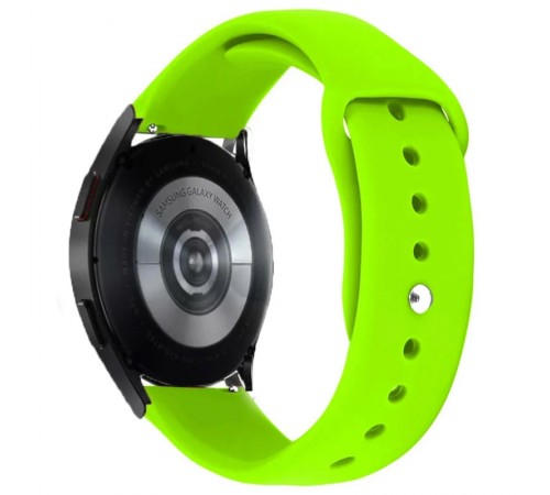 Силіконовий ремінець Sport для Smart Watch 22mm Салатовий / Neon green Силіконовий ремінець Sport для Smart Watch 22mm Салатовий / Neon green