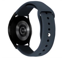Силіконовий ремінець Sport для Smart Watch 22mm Сірий / Dark Gray