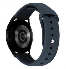 Силіконовий ремінець Sport для Smart Watch 22mm Сірий / Dark Gray