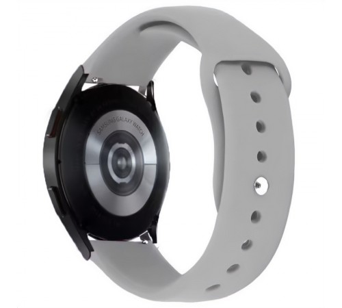 Силіконовий ремінець Sport для Smart Watch 22mm Сірий / Stone