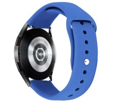 Силіконовий ремінець Sport для Smart Watch 22mm Синій / Denim Blue