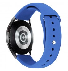 Силіконовий ремінець Sport для Smart Watch 22mm Синій / Denim Blue