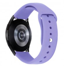 Силіконовий ремінець Sport для Smart Watch 22mm Бузковий / Light Elegant Purple