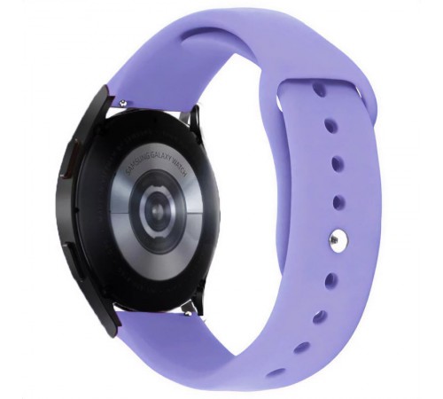 Силіконовий ремінець Sport для Smart Watch 22mm Бузковий / Light Elegant Purple Силіконовий ремінець Sport для Smart Watch 22mm Бузковий / Light Elegant Purple
