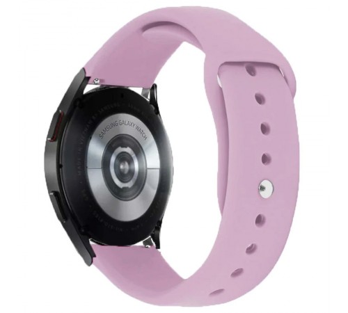 Силіконовий ремінець Sport для Smart Watch 22mm Бузковий / Light purple Силіконовий ремінець Sport для Smart Watch 22mm Бузковий / Light purple