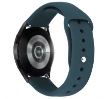 Силіконовий ремінець Sport для Smart Watch 22mm Темно-синій / Midnight blue