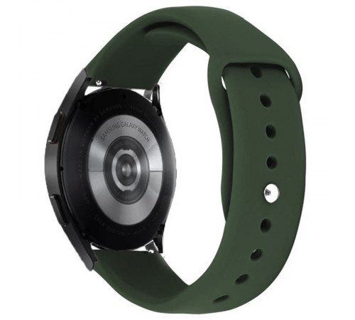 Силіконовий ремінець Sport для Smart Watch 22mm Зелений / Cyprus Green Силіконовий ремінець Sport для Smart Watch 22mm Зелений / Cyprus Green