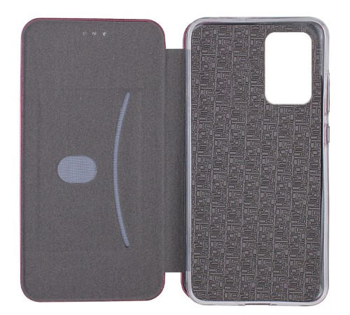 Шкіряний чохол-книжка Classy для ZTE Blade V40 Vita Бордовий