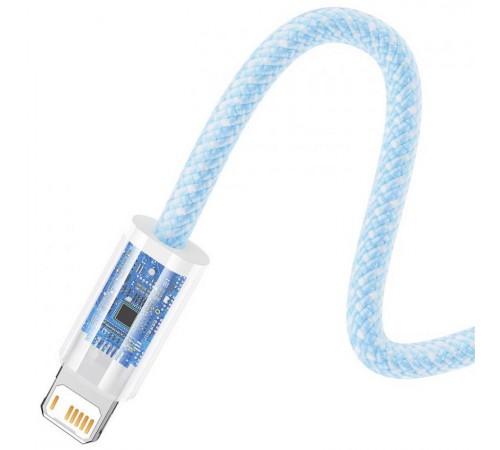 Дата кабель Baseus Dynamic Series USB to Lightning 2.4A (1m) (CALD000402) Blue