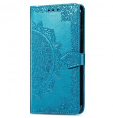 Шкіряний чохол-книжка Art Case з візитницею для Xiaomi Redmi Note 13 5G Синій
