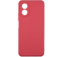 Силіконовий чохол Candy Full Camera для Oppo A38 / A18 Червоний / Camellia