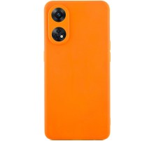 Силіконовий чохол Candy Full Camera для Oppo Reno 8 T 4G Помаранчевий / Orange