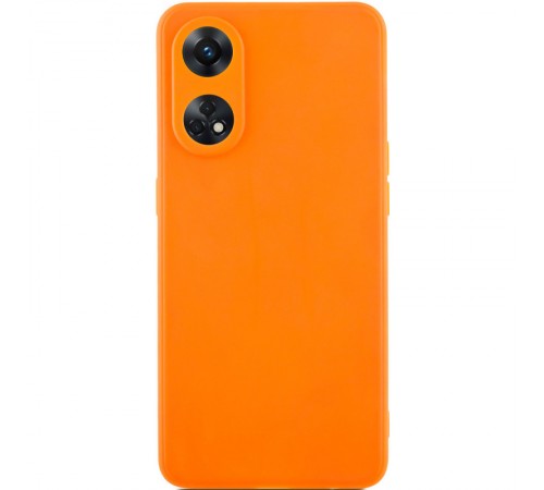 Силіконовий чохол Candy Full Camera для Oppo Reno 8 T 4G Помаранчевий / Orange Силіконовий чохол Candy Full Camera для Oppo Reno 8 T 4G Помаранчевий / Orange