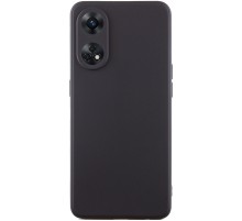 Силіконовий чохол Candy Full Camera для Oppo Reno 8 T 4G Чорний / Black