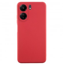 Силіконовий чохол Candy Full Camera для Xiaomi Redmi 13C / Poco C65 Червоний / Camellia