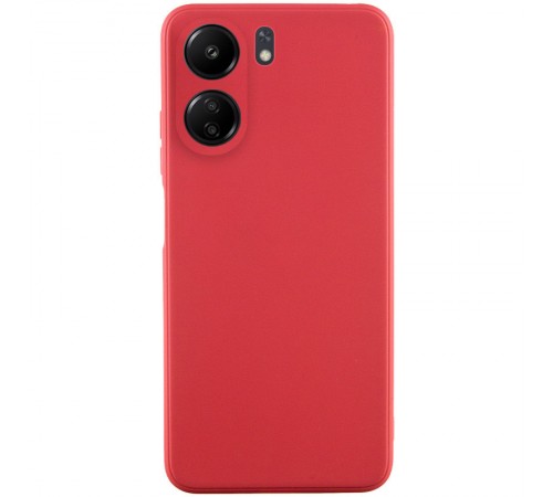 Силіконовий чохол Candy Full Camera для Xiaomi Redmi 13C / Poco C65 Червоний / Camellia Силіконовий чохол Candy Full Camera для Xiaomi Redmi 13C / Poco C65 Червоний / Camellia