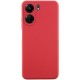 Силіконовий чохол Candy Full Camera для Xiaomi Redmi 13C / Poco C65 Червоний / Camellia