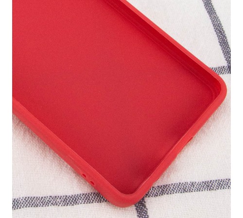 Силіконовий чохол Candy Full Camera для Xiaomi Redmi 13C / Poco C65 Червоний / Camellia Силіконовий чохол Candy Full Camera для Xiaomi Redmi 13C / Poco C65 Червоний / Camellia