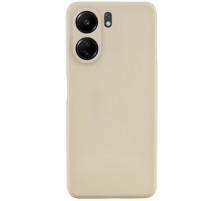Силіконовий чохол Candy Full Camera для Xiaomi Redmi 13C / Poco C65 Бежевий / Antique White