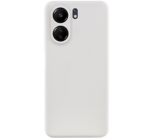 Силіконовий чохол Candy Full Camera для Xiaomi Redmi 13C / Poco C65 Білий / White