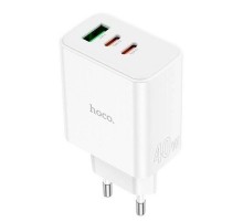 МЗП Hoco C126A PD40W+QC3.0 (1USB/2Type-C) White