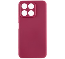 Чохол Silicone Cover Lakshmi Full Camera (A) для Huawei Honor X8a Бордовий / Marsala