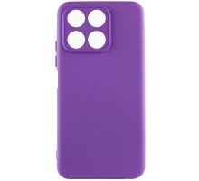 Чохол Silicone Cover Lakshmi Full Camera (A) для Huawei Honor X8a Фіолетовий / Purple