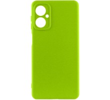 Чохол Silicone Cover Lakshmi Full Camera (A) для Motorola Moto G14 Салатовий / Neon Green
