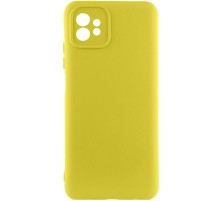 Чохол Silicone Cover Lakshmi Full Camera (A) для Motorola Moto G32 Жовтий / Flash