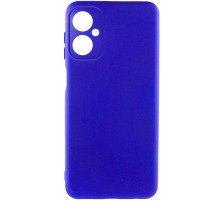 Чохол Silicone Cover Lakshmi Full Camera (A) для Motorola Moto G54 Синій / Iris