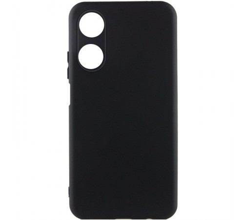 Чохол Silicone Cover Lakshmi Full Camera (A) для Oppo A38 / A18 Чорний / Black Чохол Silicone Cover Lakshmi Full Camera (A) для Oppo A38 / A18 Чорний / Black