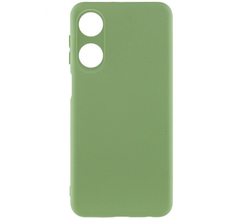 Чохол Silicone Cover Lakshmi Full Camera (A) для Oppo A38 / A18 Зелений / Pistachio